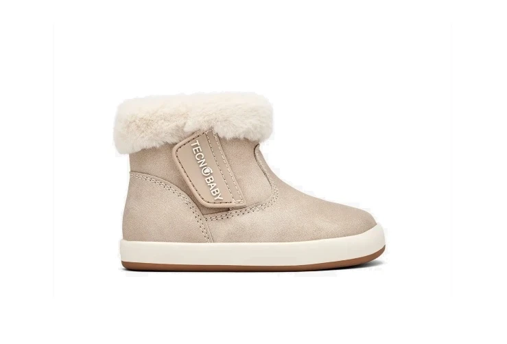 Botas Barefoot de Pelo en color Beige
