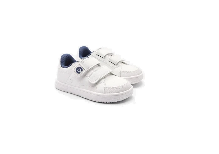 Colegiales Deportivos Barefoot Goflex Blanco Marino en color Blanco