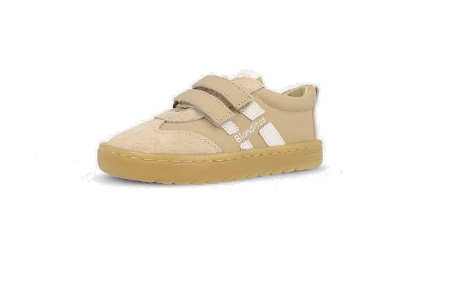 Deportiva Lisboa Serraje Blanditos by Crio´s en color Beige