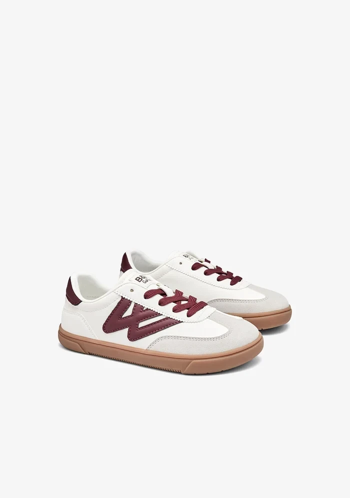 Zapatillas Barefoot Blanco y Rojo
