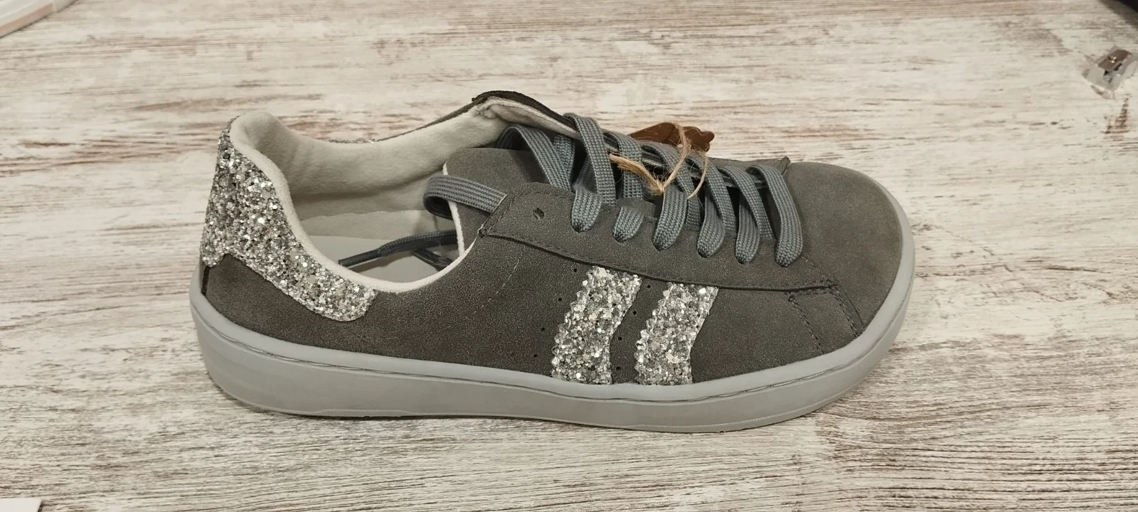 Zapatillas Barefoot Urban Bold BRILLI de Coqueflex en color Gris